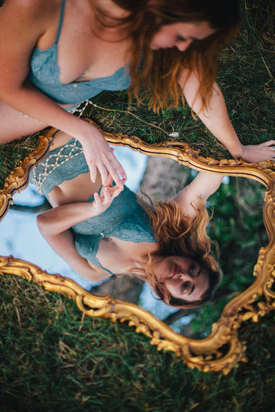 Echo Longline Lace Bralette (multiple colors)