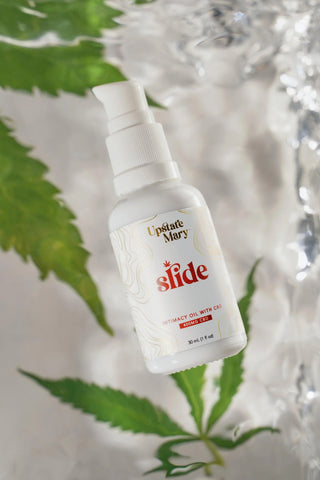Upstate Mary SLIDE INTIMACY OIL WITH CBD