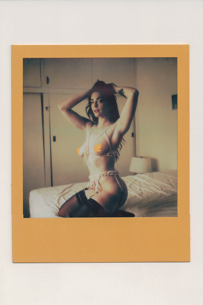 LAST ONE Adorella Cage Bra in Vintage Crochet Lace