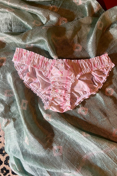 Ready to Ship Oleander Bloomer in Vintage Pink Stripe Cotton Sizes S, L