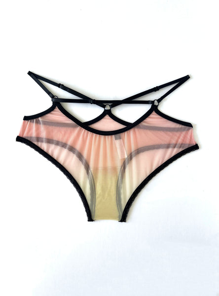 READY TO SHIP Sunset Strappy Panty Sizes L, XL