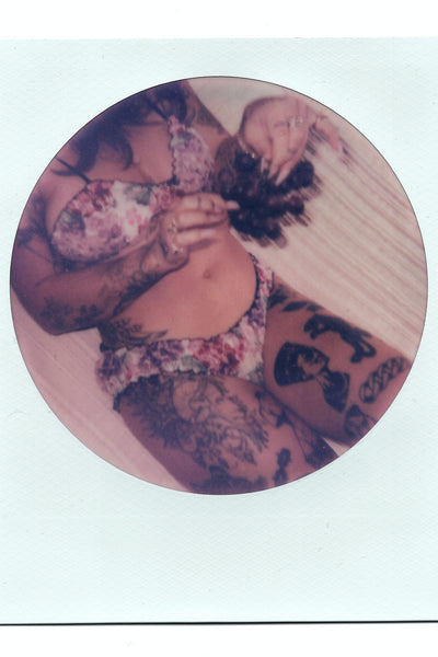 Oleander Bloomer in Hydrangea Print