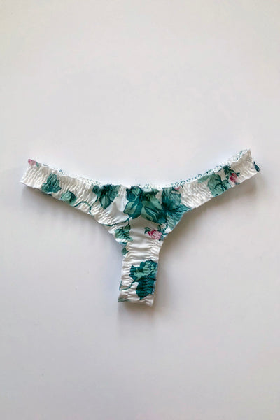 Mystery Print Oleander Thong