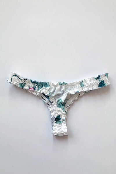 Mystery Print Oleander Thong