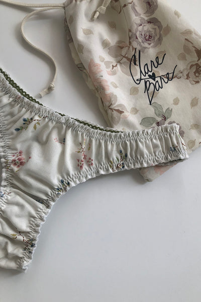 Mystery Print Oleander Thong